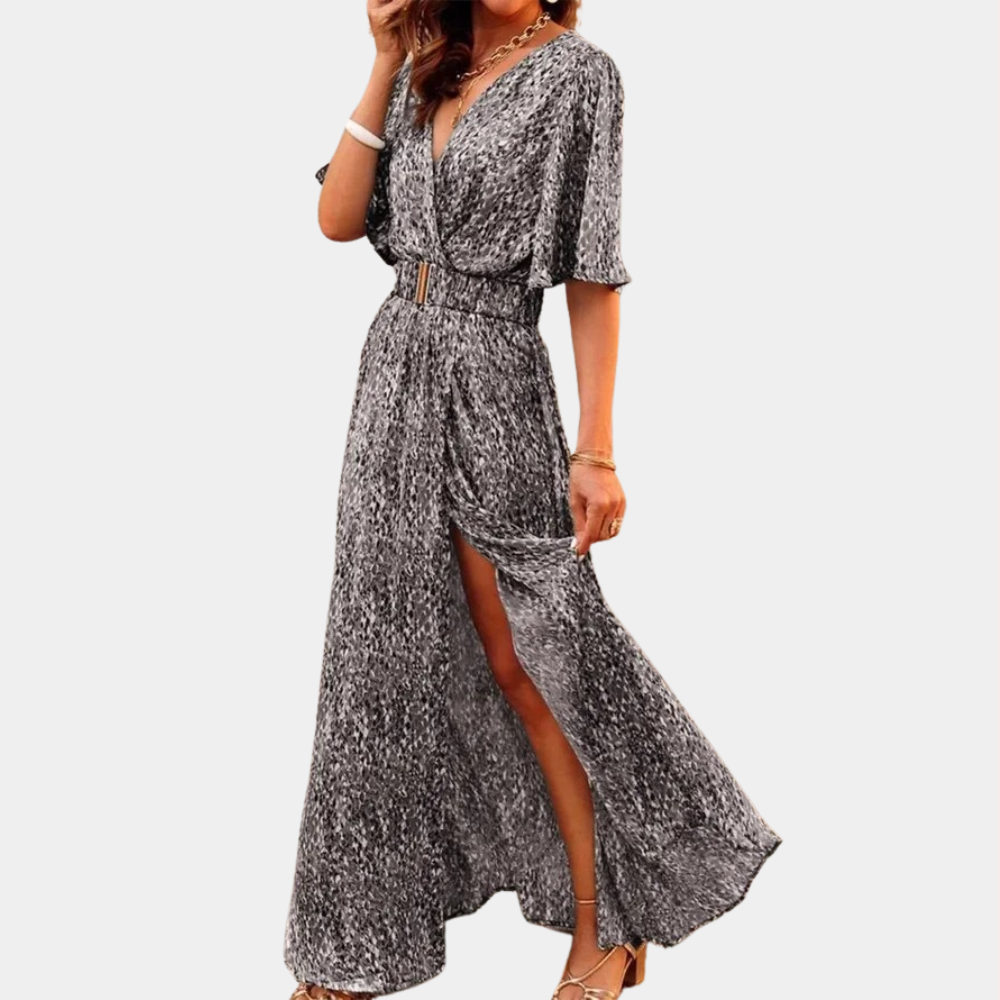 Risette - Maxi-Wickelkleid für Frauen
