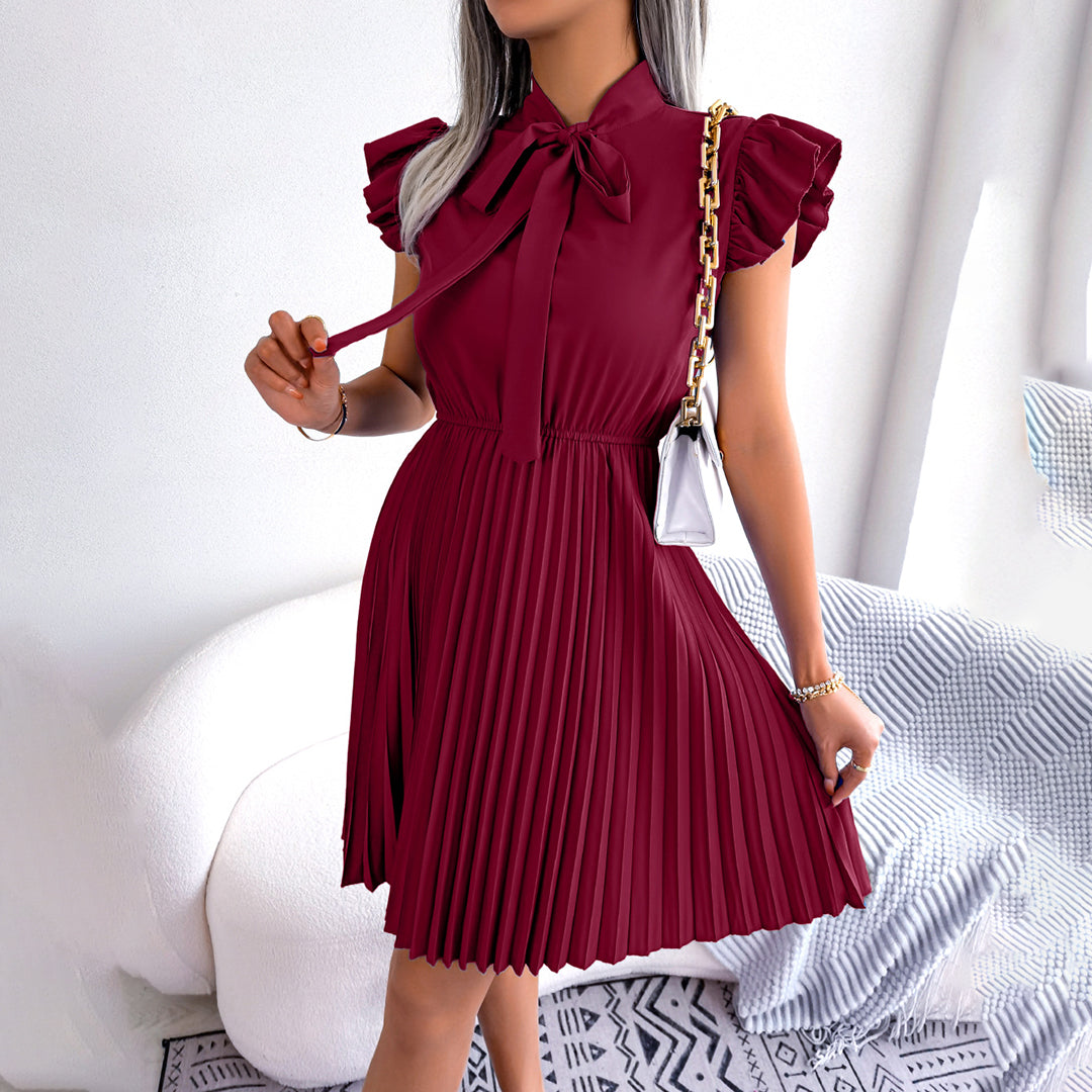 Emer - Stilvolles plissiertes Kleid