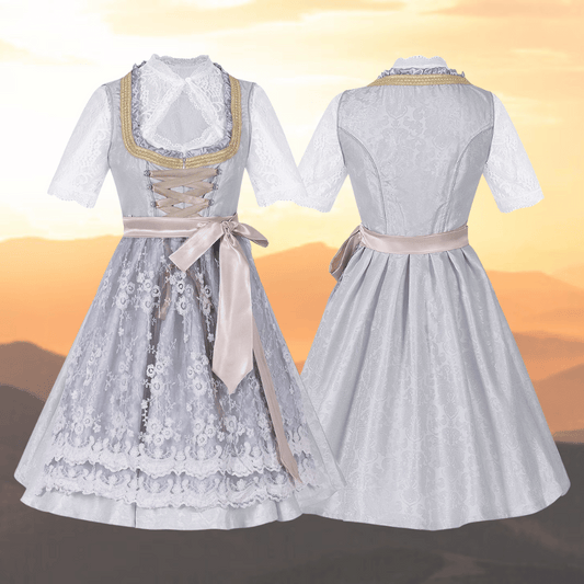 felix | Dirndlkleid mit Spitzenüberrock und Zierborte für Frauen