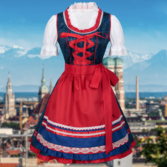 sophie | Dirndlkleid mit Zierschleife und Bortenrock für Frauen