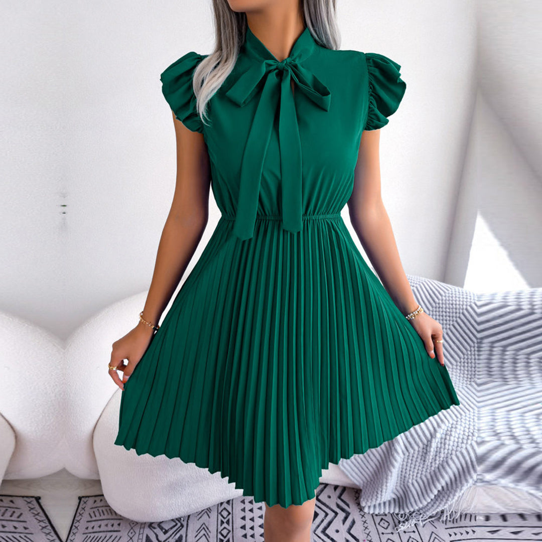 Emer - Stilvolles plissiertes Kleid
