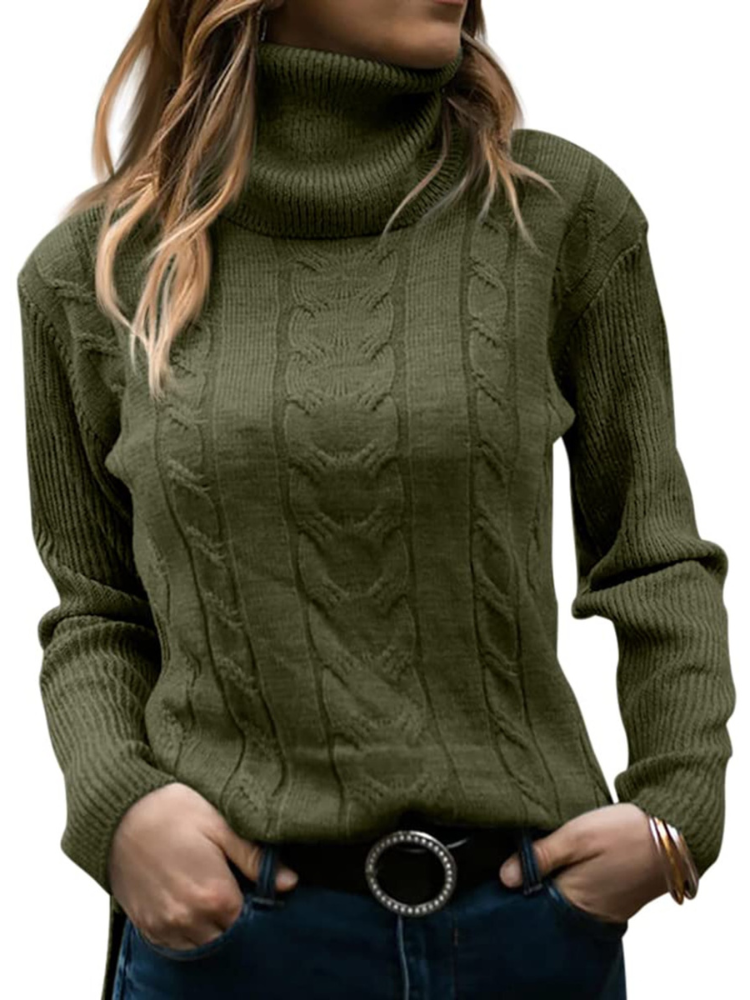 Jocelyn - Damen-Rollkragenpullover