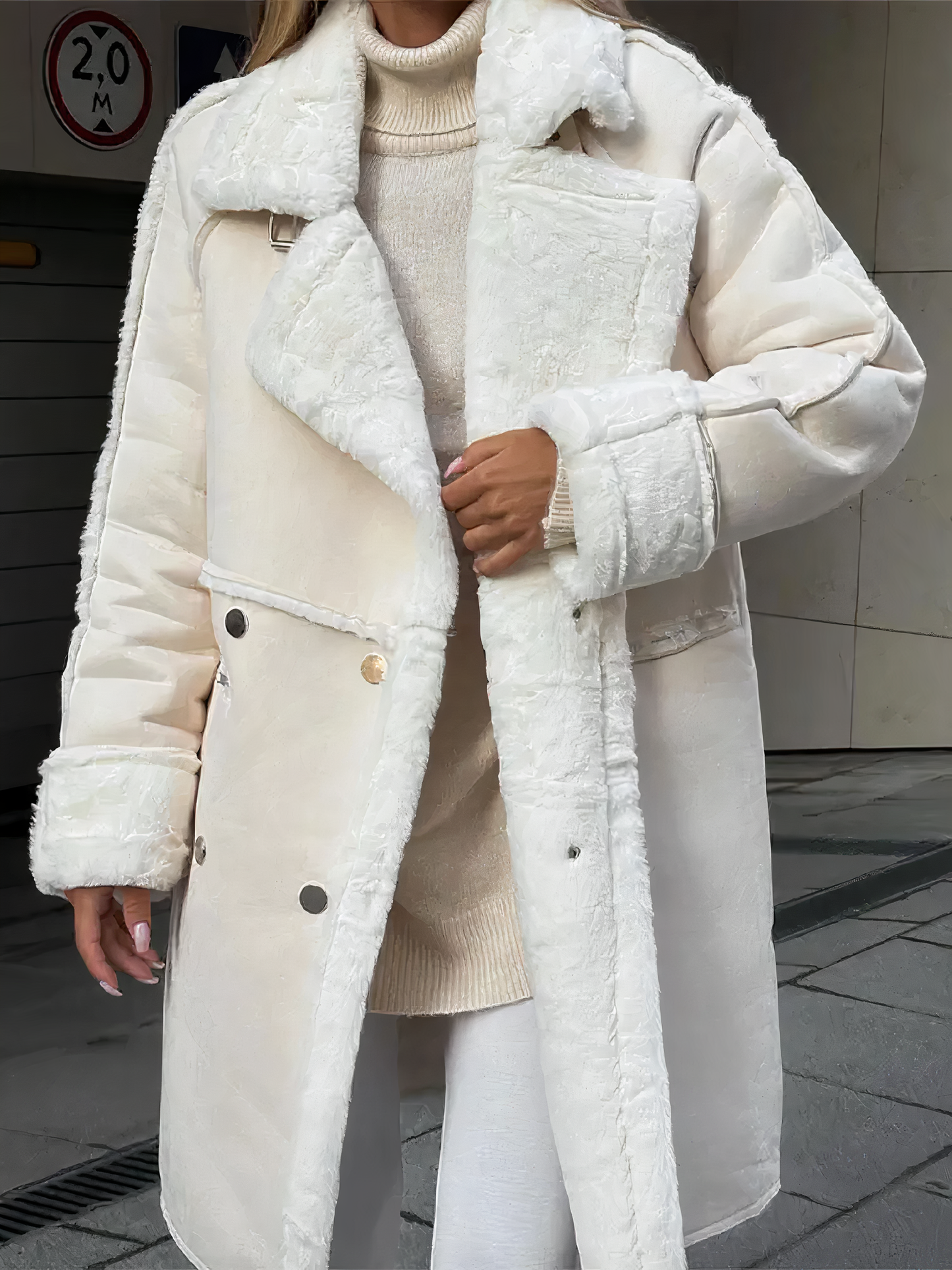 Ilene - Winddichter Teddy Jacke