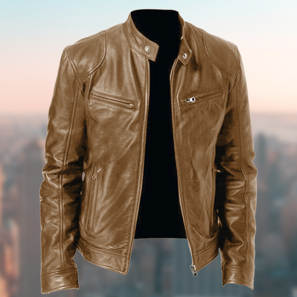 Theo - die stylische und einzigartige lederjacke
