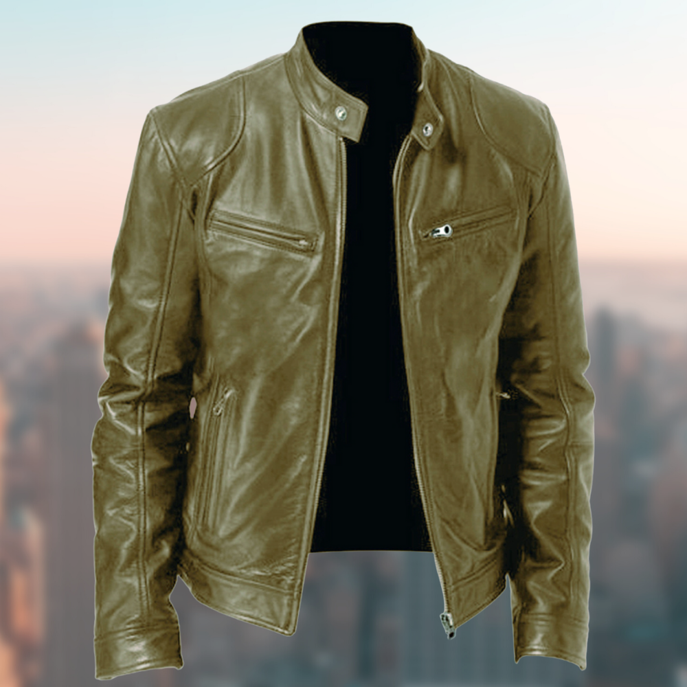 Theo - die stylische und einzigartige lederjacke
