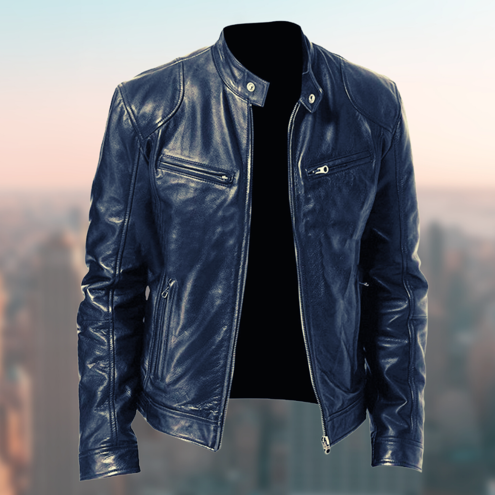Theo - die stylische und einzigartige lederjacke
