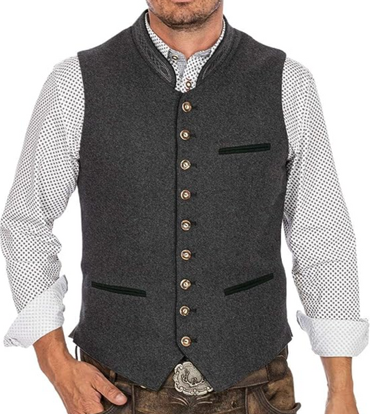 Baumwolle Herren Weste