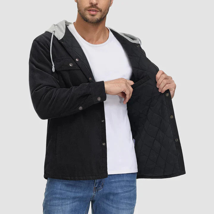 Wyatt - Warme Herren-Kapuzenjacke