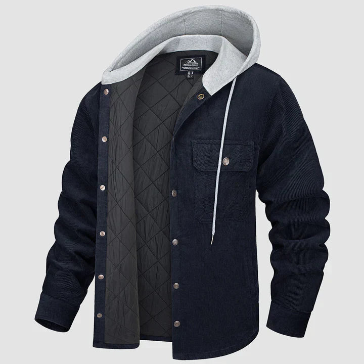 Wyatt - Warme Herren-Kapuzenjacke