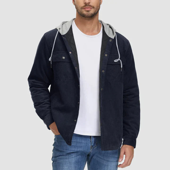 Wyatt - Warme Herren-Kapuzenjacke