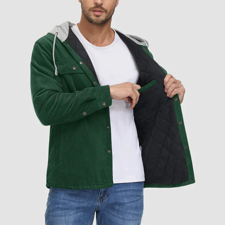Wyatt - Warme Herren-Kapuzenjacke