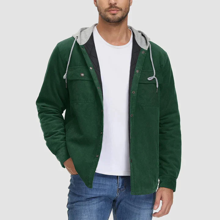 Wyatt - Warme Herren-Kapuzenjacke