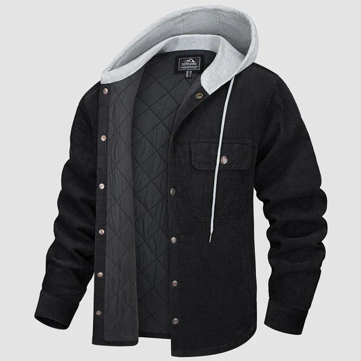 Wyatt - Warme Herren-Kapuzenjacke