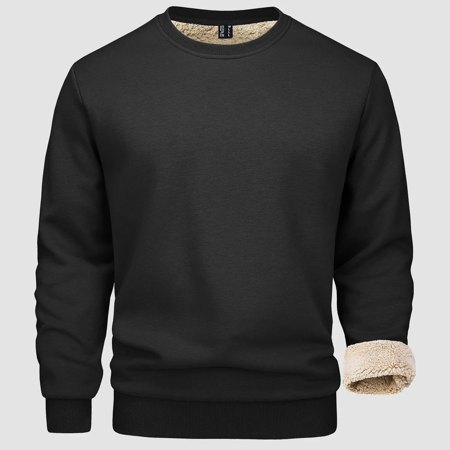 Cassiano - Klassischer Fleece-Pullover für Herren