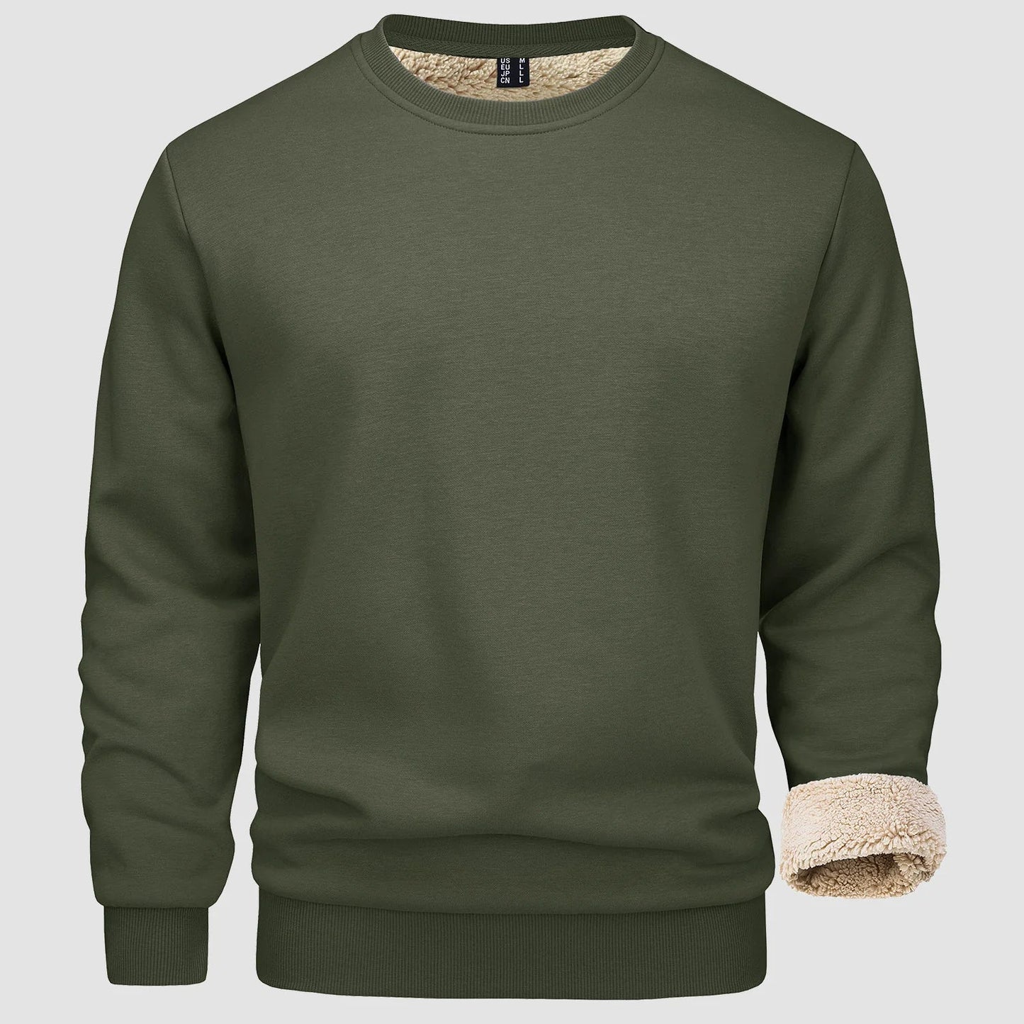 Cassiano - Klassischer Fleece-Pullover für Herren