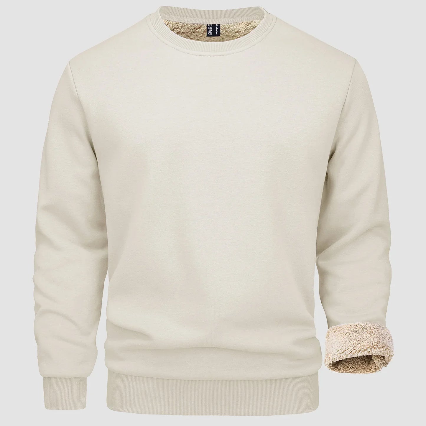Cassiano - Klassischer Fleece-Pullover für Herren