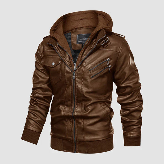 Liam - Herren Vintage Lederjacke