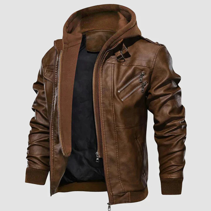 Liam - Herren Vintage Lederjacke
