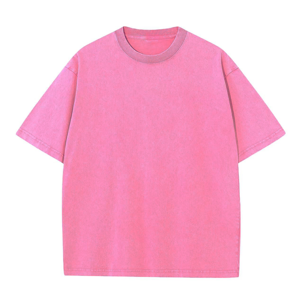 Marius - Herren Übergroßes Ausgebleichtes T-Shirt