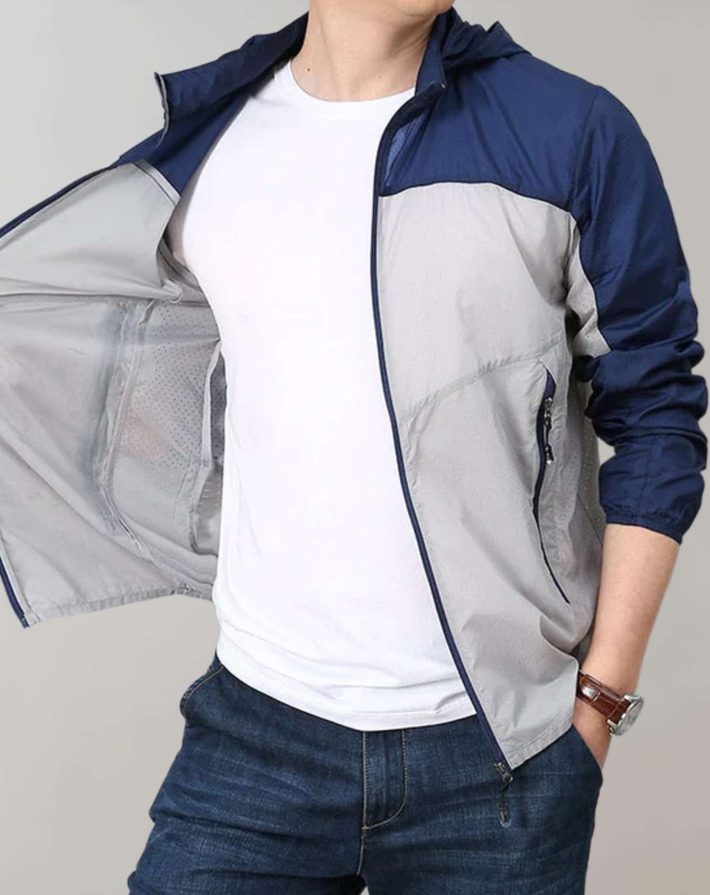 Timothy - Zweifarbige Winterjacke