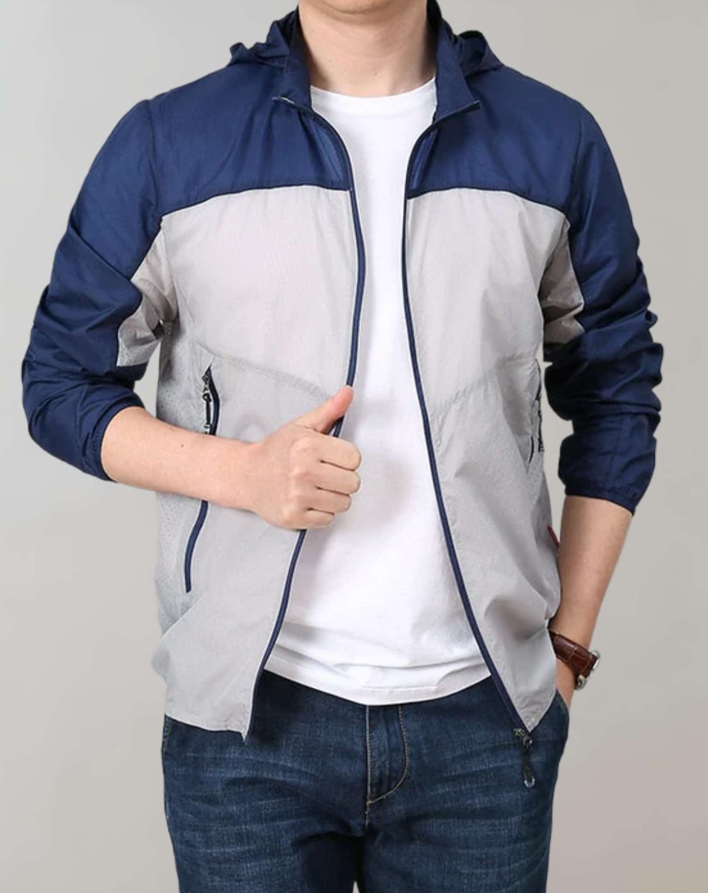 Timothy - Zweifarbige Winterjacke
