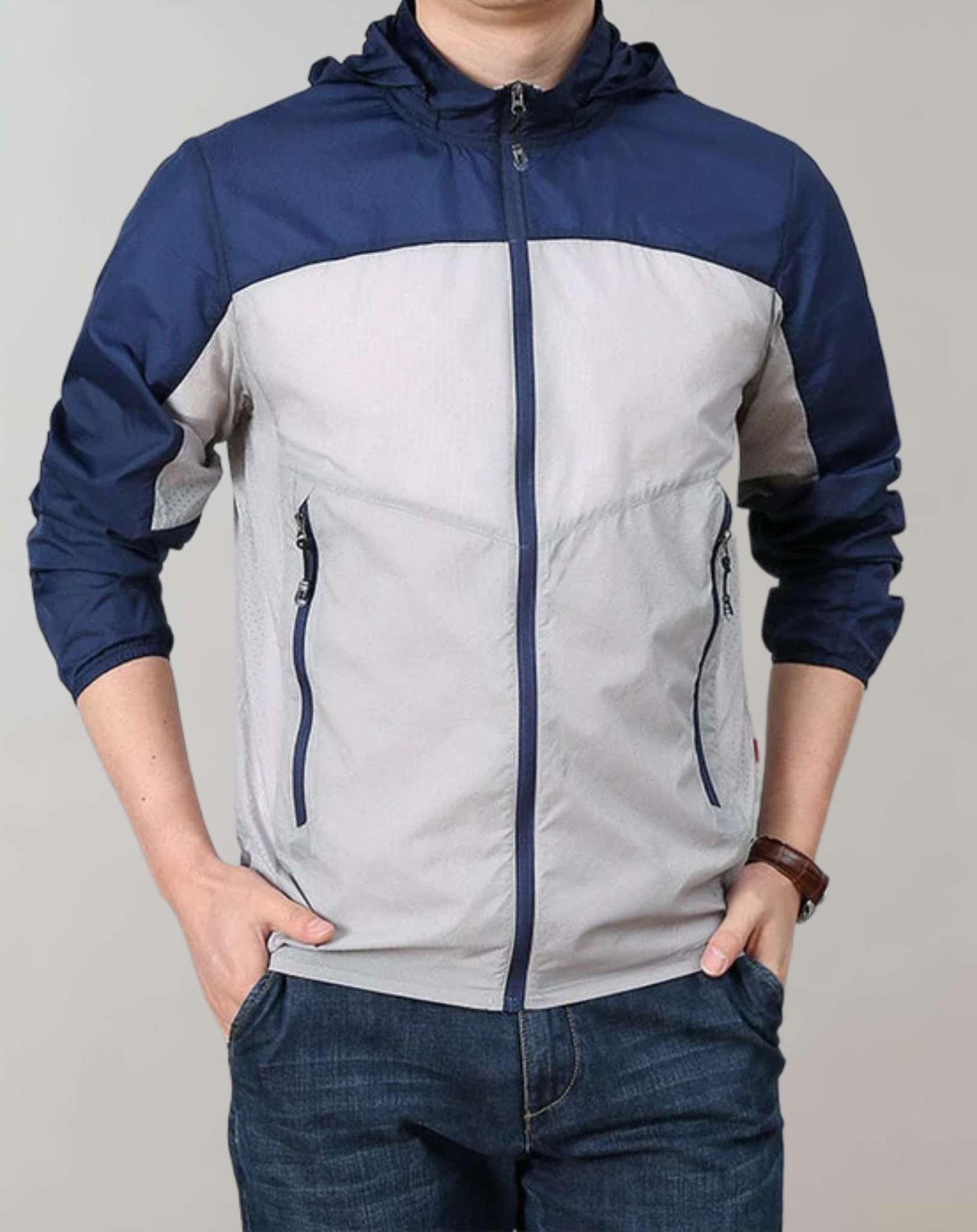 Timothy - Zweifarbige Winterjacke