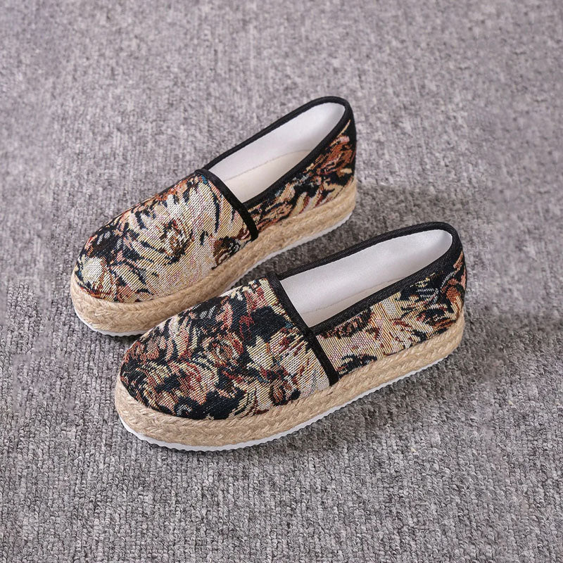 Tara - Geblümte Espadrilles für Damen