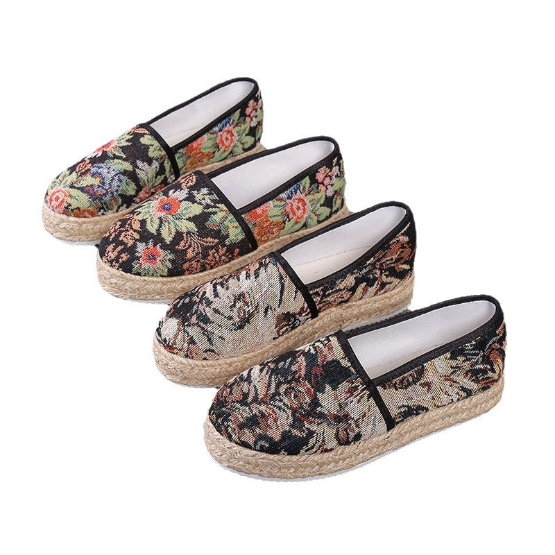 Tara - Geblümte Espadrilles für Damen