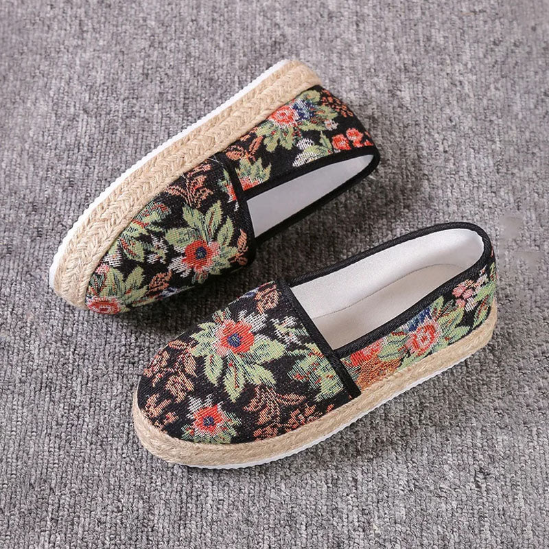 Tara - Geblümte Espadrilles für Damen