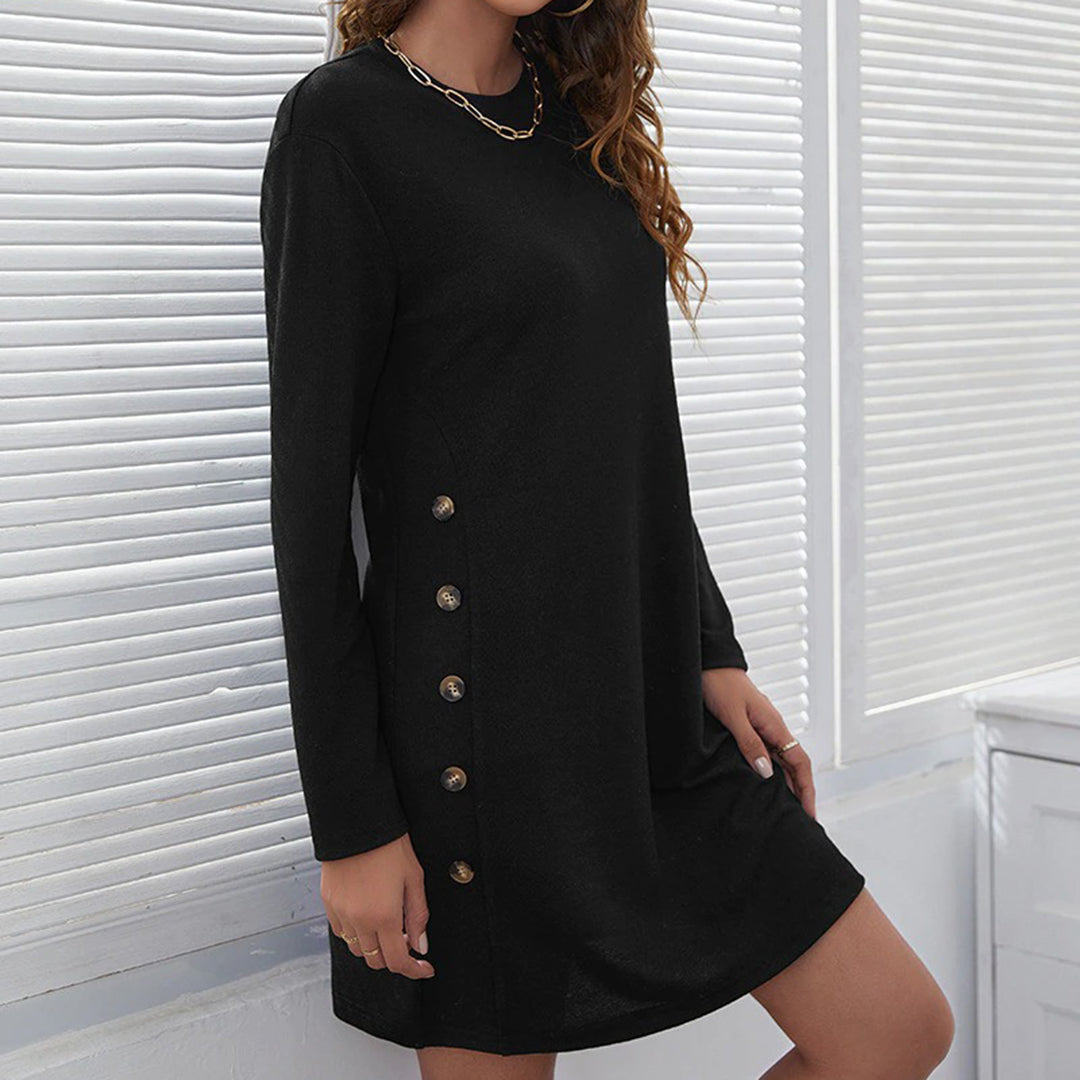 Renilde - Langärmeliges Kleid