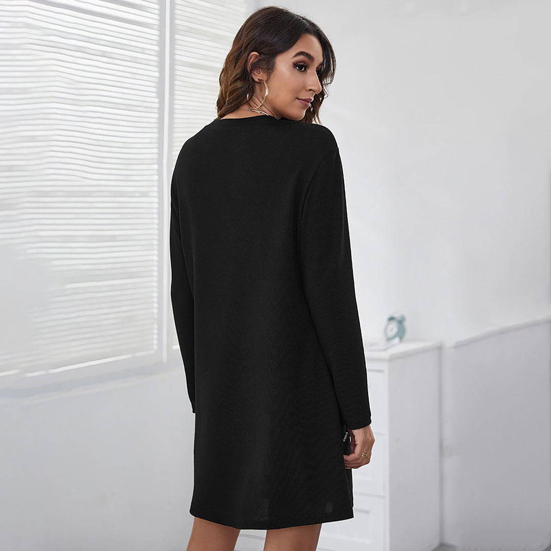 Renilde - Langärmeliges Kleid