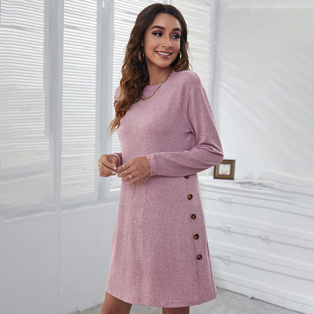 Renilde - Langärmeliges Kleid