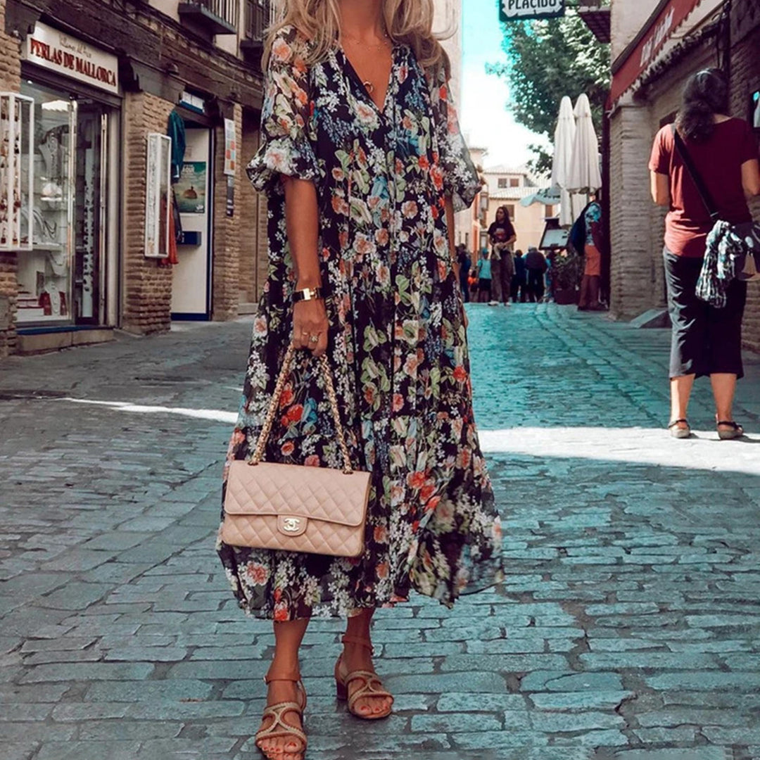 Sabiha - Elegantes Langes Kleid