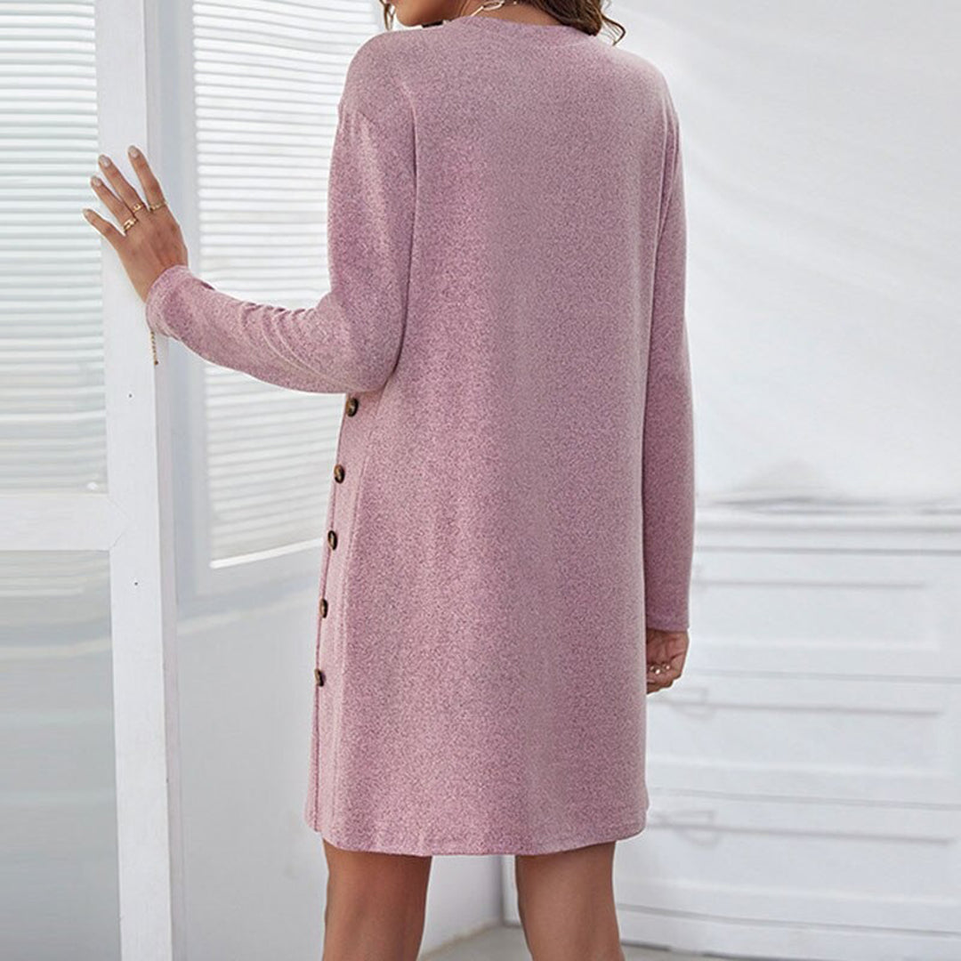 Renilde - Langärmeliges Kleid
