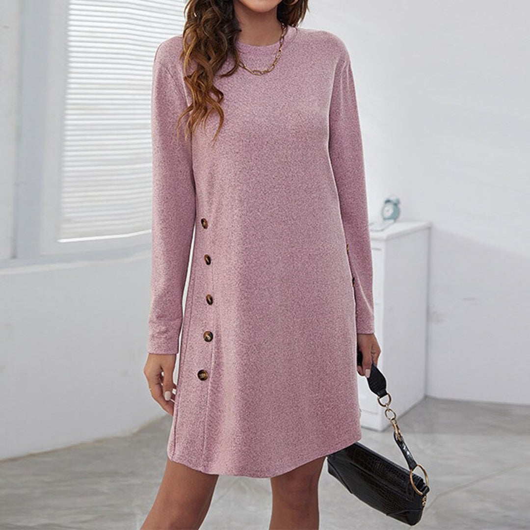 Renilde - Langärmeliges Kleid