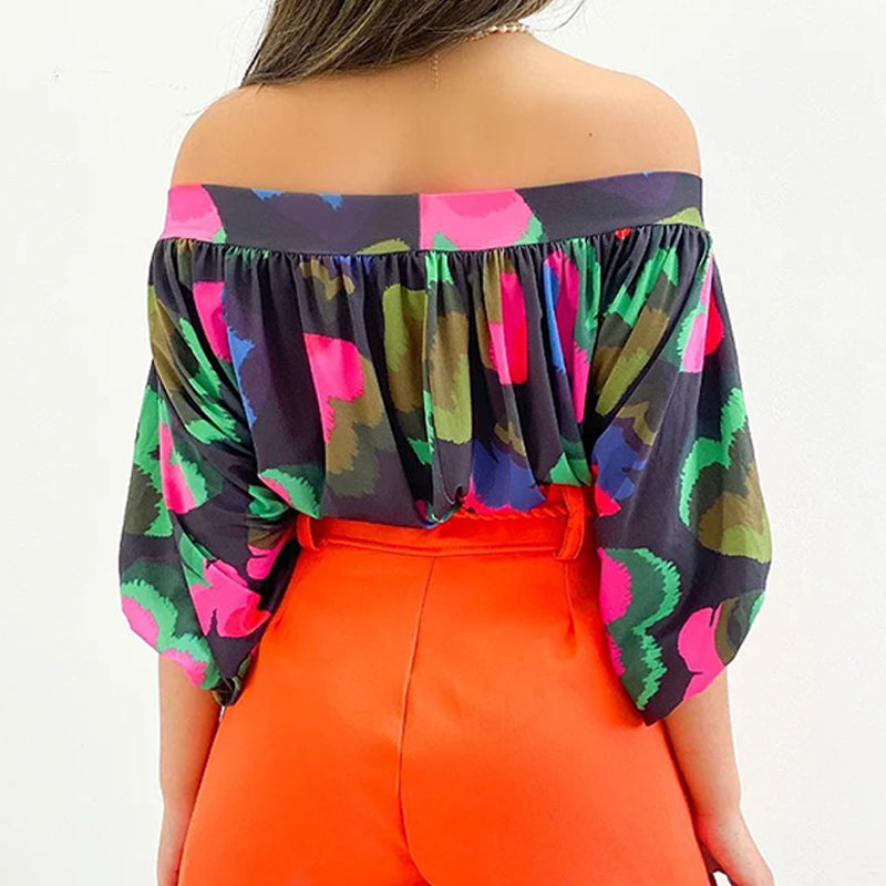 Kirste - Schwarze Off-Shoulder Bluse