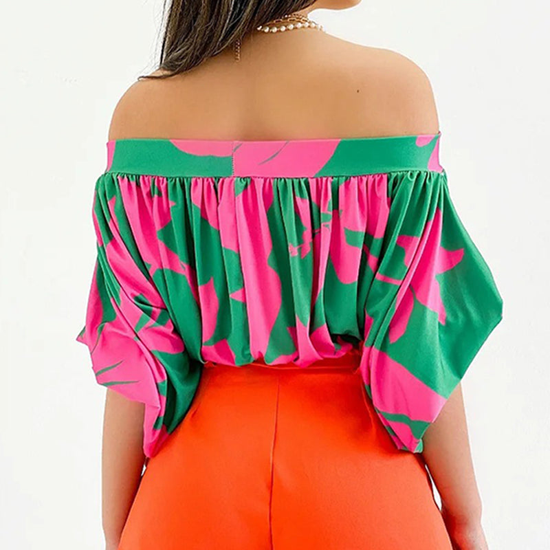 Chattie - Schulterfreie Bluse