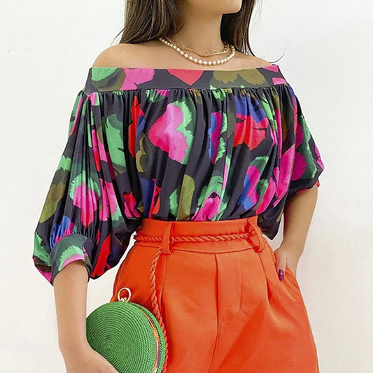 Kirste - Schwarze Off-Shoulder Bluse