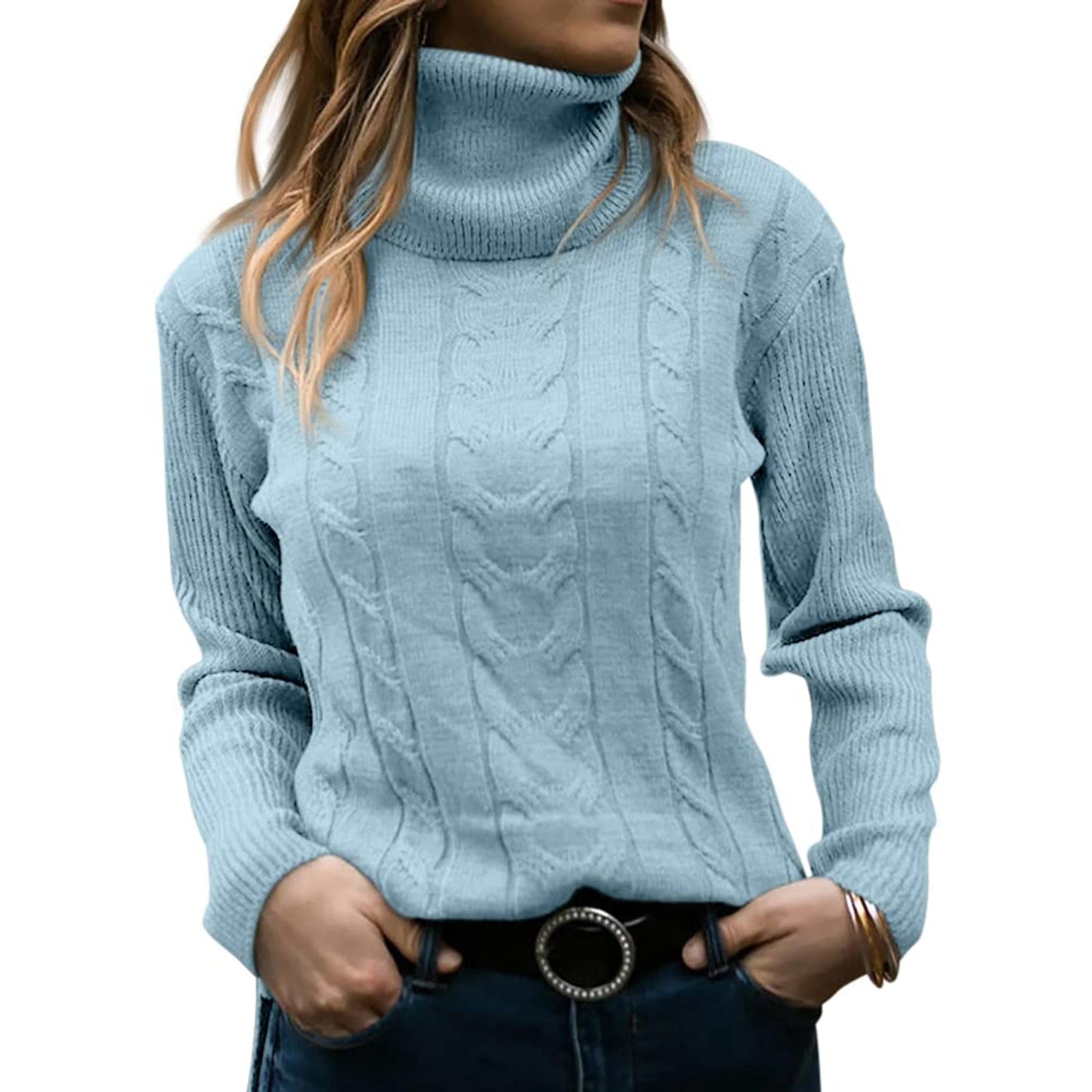 Jocelyn - Damen-Rollkragenpullover