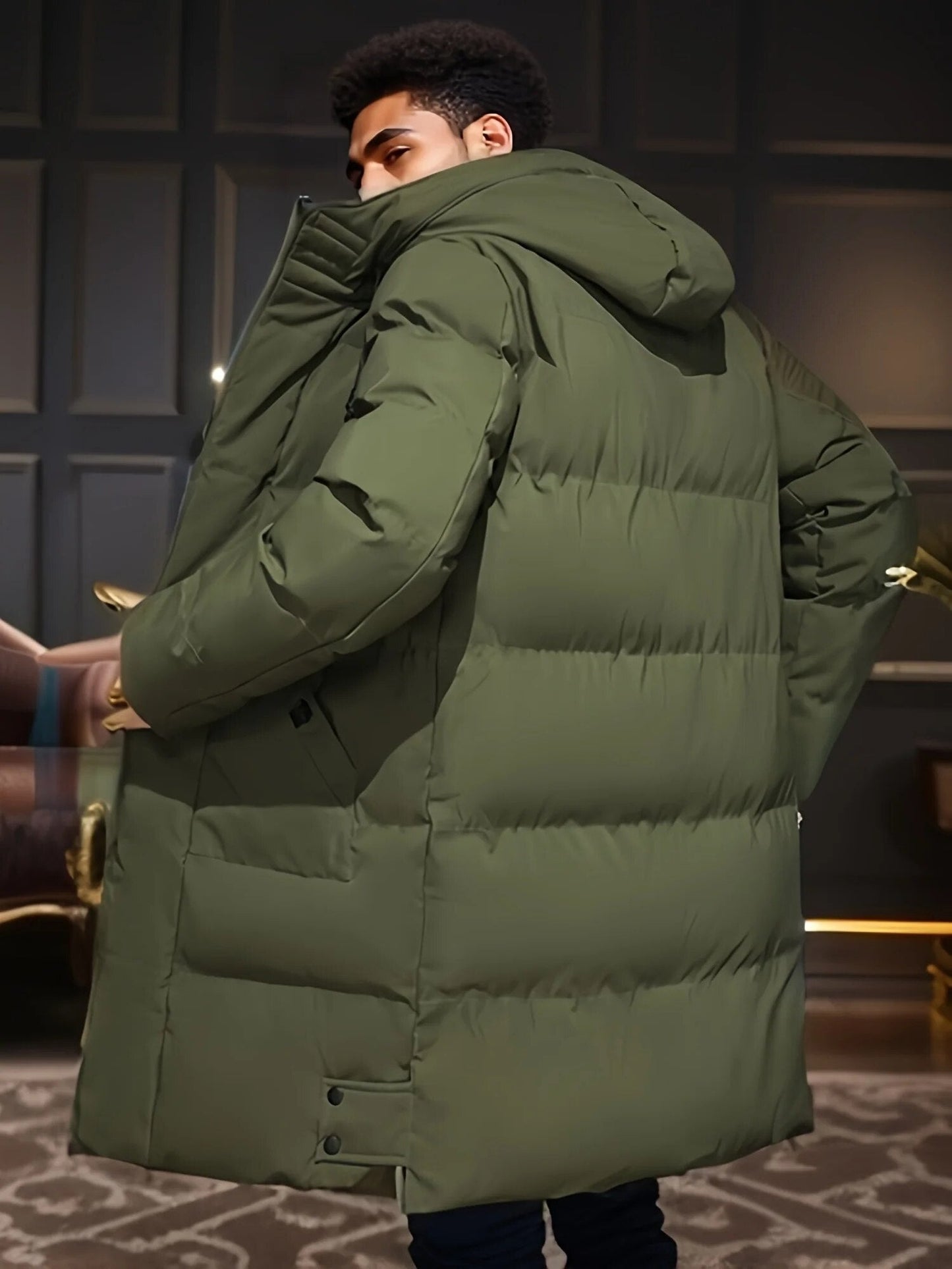 Alaric - Lange Herren-Winterjacke