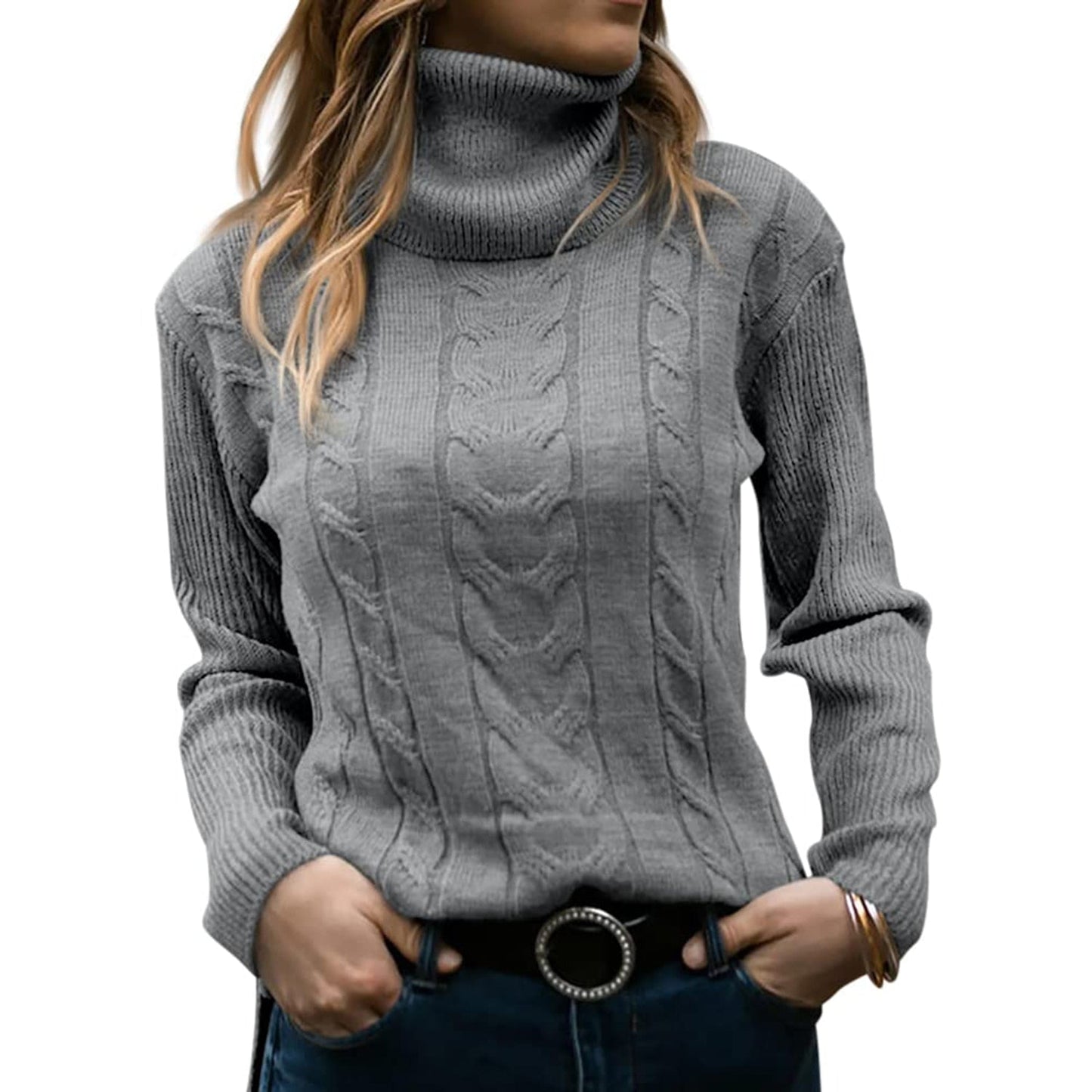 Jocelyn - Damen-Rollkragenpullover