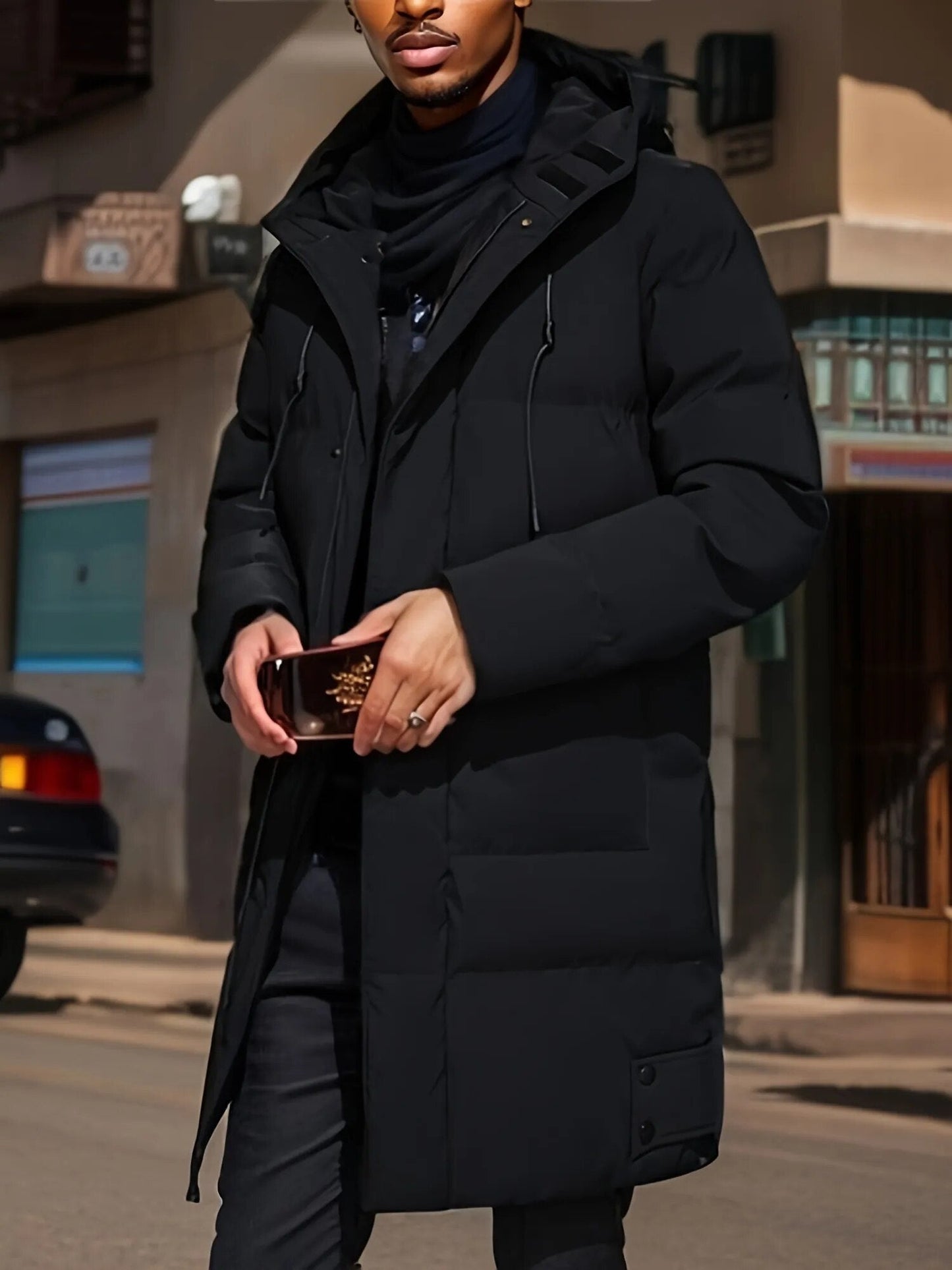 Alaric - Lange Herren-Winterjacke