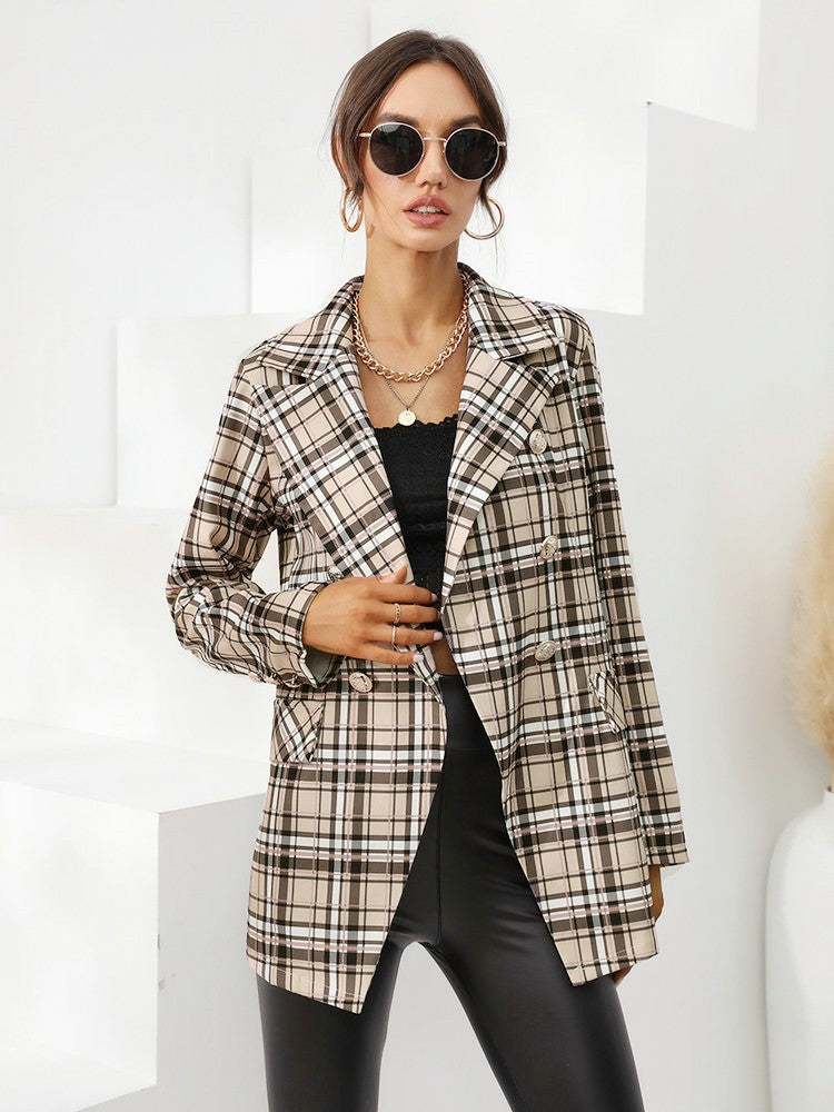 Edwina - Beige Damen Blazer