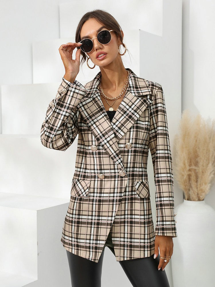 Edwina - Beige Damen Blazer