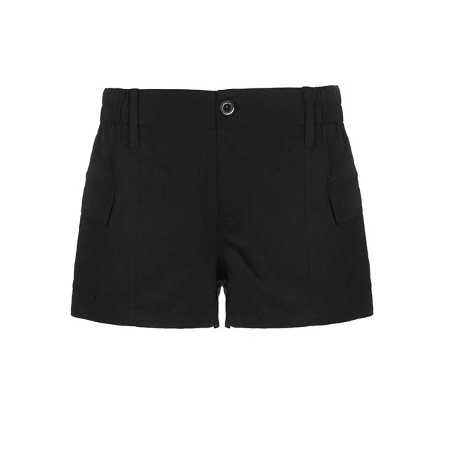 Fien - Elastische Sommer-Cargo-Shorts