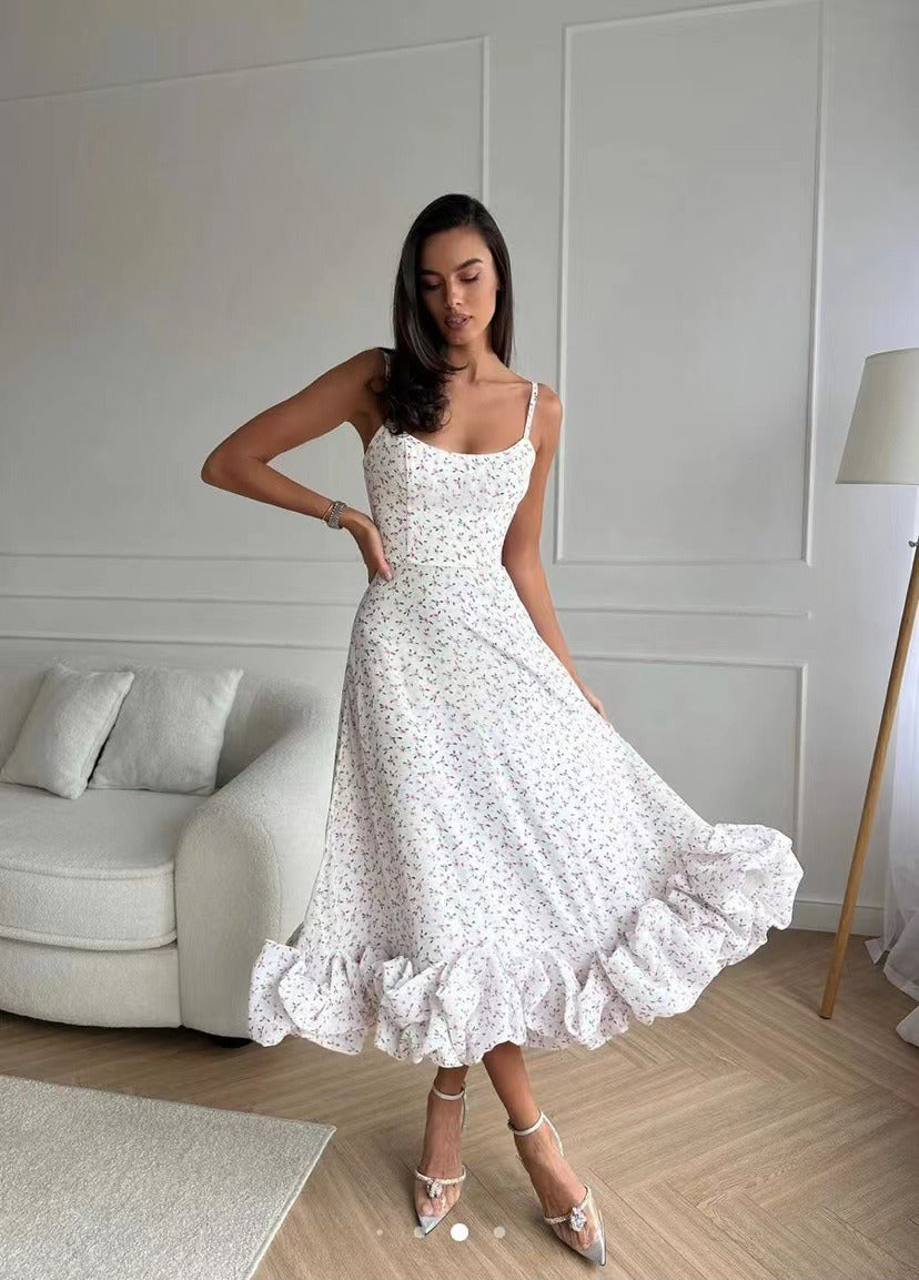 Rhea - Gerafftes Damen-Cocktailkleid