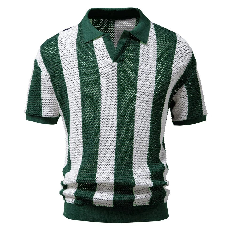 Felix - Gestricktes Poloshirt