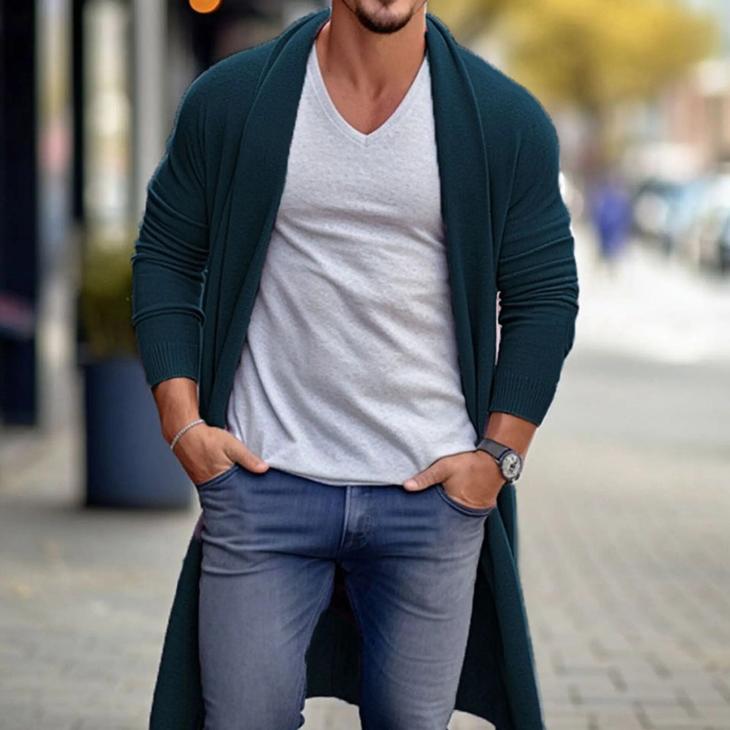 Davide - Herren Strickjacke