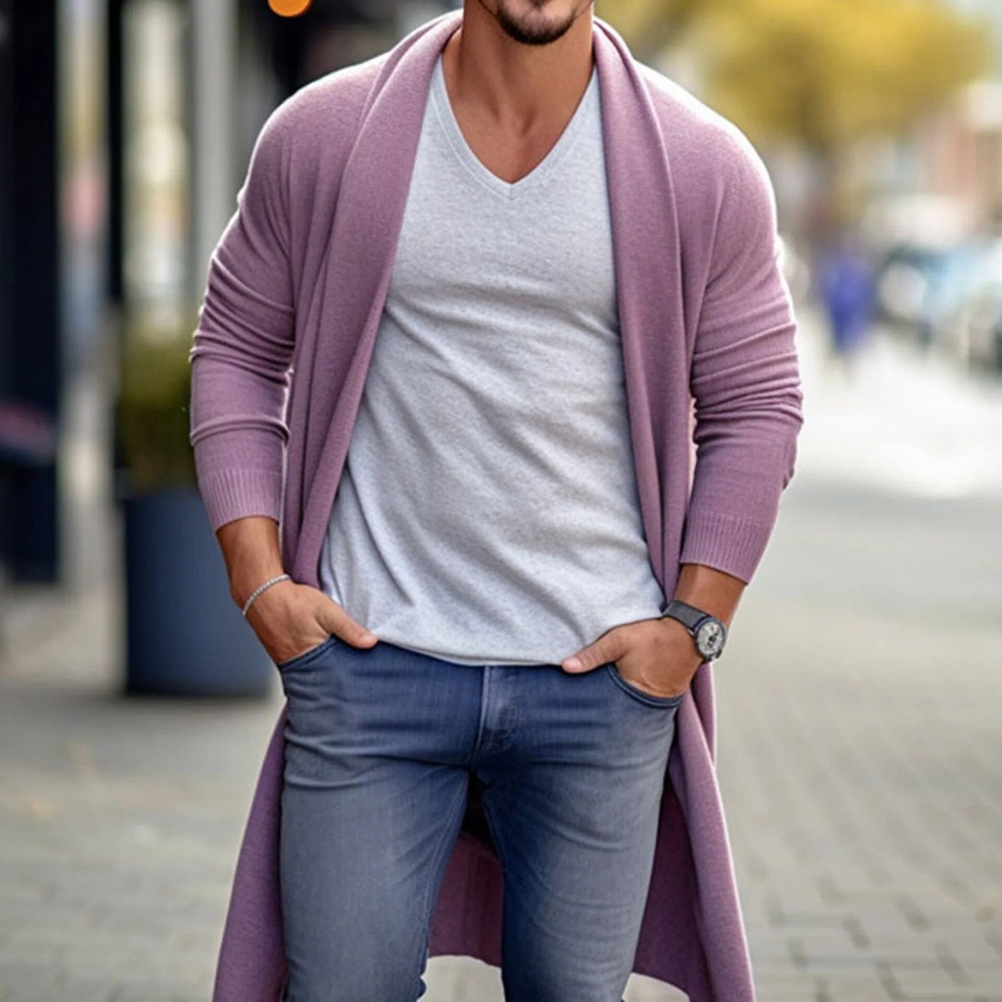 Davide - Herren Strickjacke