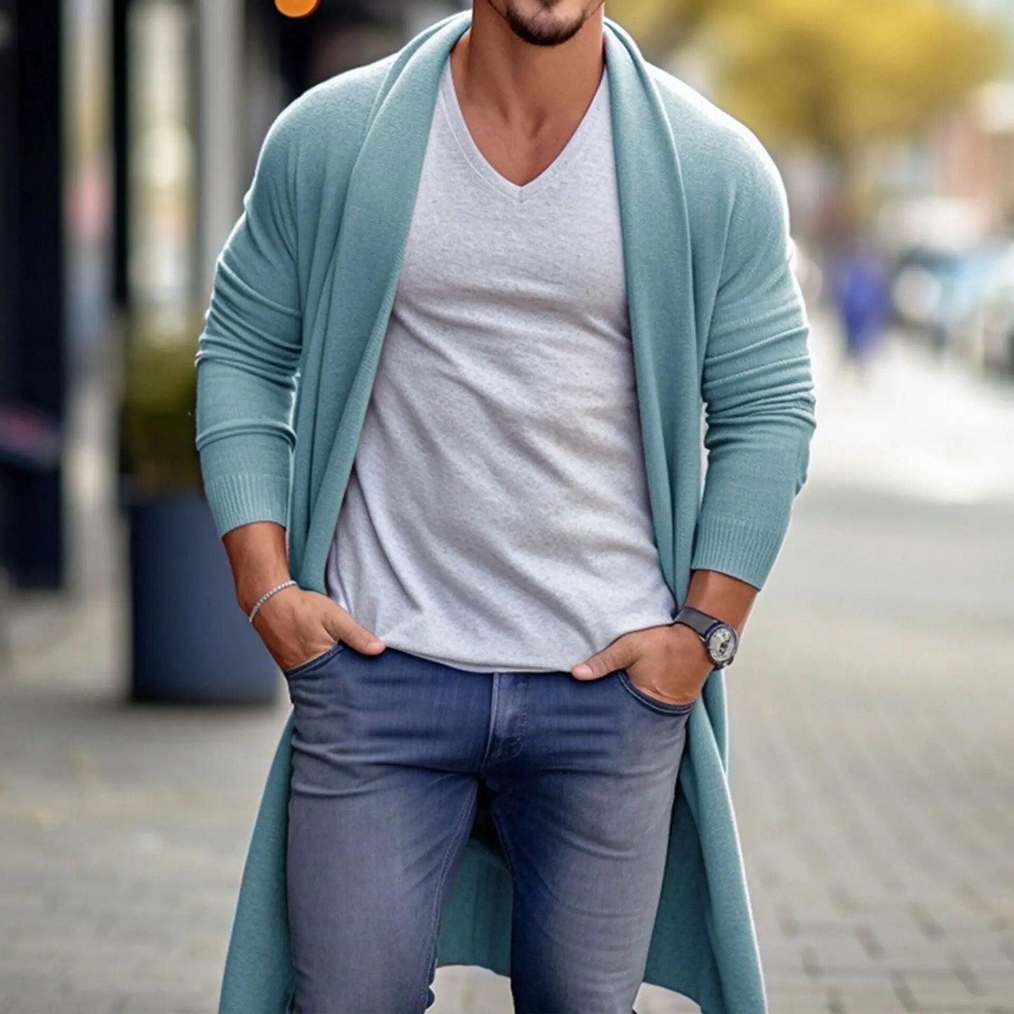 Davide - Herren Strickjacke